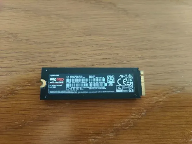 SSD Samsung 990 PRO 2TB com dissipador NVMe M.2
