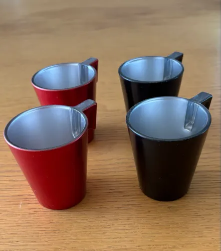 Conjunto xícara de café expresso