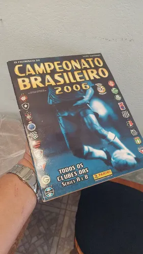 Antigo Álbum de Figurinhas Campeonato Brasileiro 2006