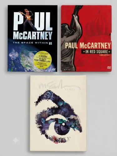 LOTE 5 - 3 DVDS PAUL MCCARTNEY (Sendo 1 triplo)