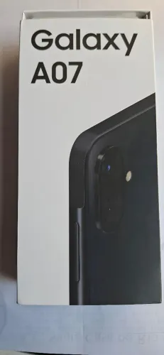 Sansung A07 128gb novo, nunca usado