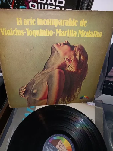 Vinil LP Vinícius Toquinho e Marilia Medalha Importado Argentina de Época 
