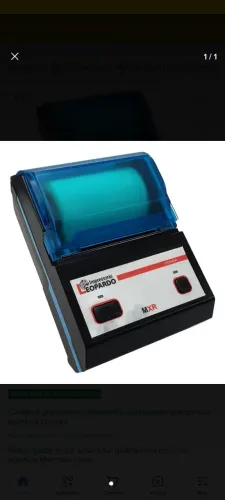 Impressora portátil Leopardo MXR NOVA