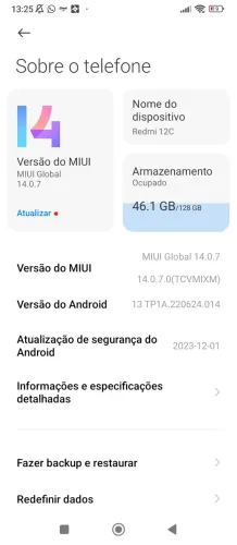 Vendo celular redmi  12 C