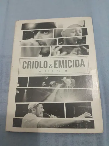 Dvd ao vivo Criolo e Emicida.