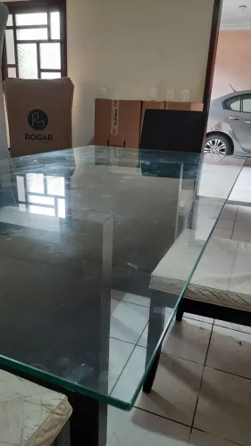 Vidro para mesa 6 lugares