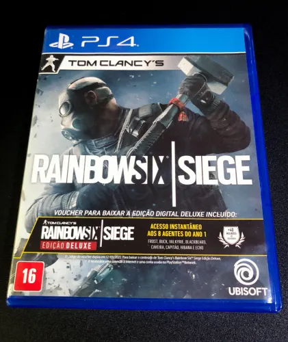 Rainbow Six Siege Ps4 Mídia Física