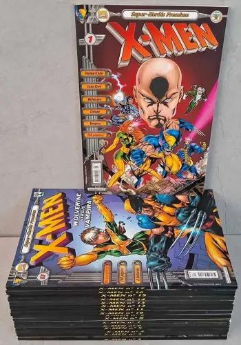 Lote Coleção Completa Super-Heróis Premium Editora Abril - 73 HQs Impecáveis (Único Dono)