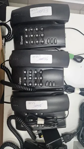 Telefone Fixo Intelbras Pleno - Robusto e Confiável