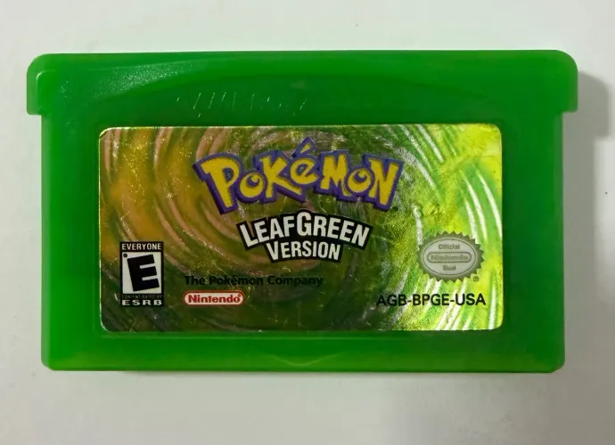 Cartucho Pokémon LeafGreen Version - Game Boy Advance (GBA)