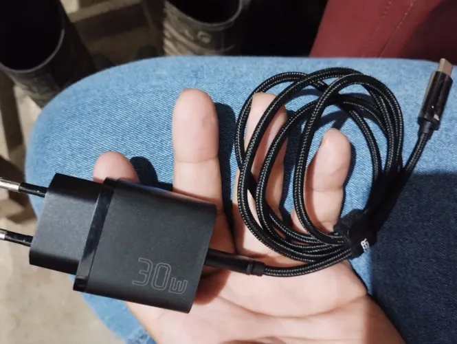 Carregador essager 30W + Cabo Essager 60W com borachas de proteção!!!