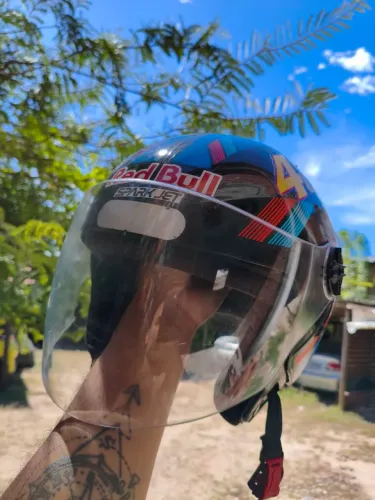 Capacete EBF spark aberto