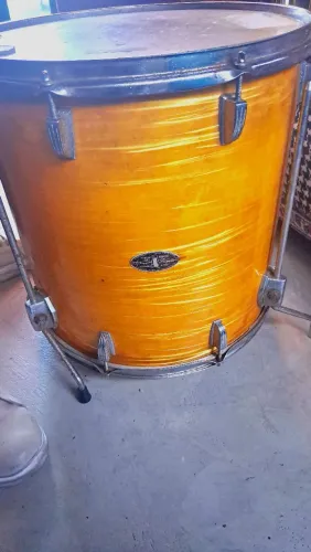 SURDO PINGUIM RARIDADE TOTAL ANOS 70 MADREPEROLA AMARELA !@ SOM ABSURDO