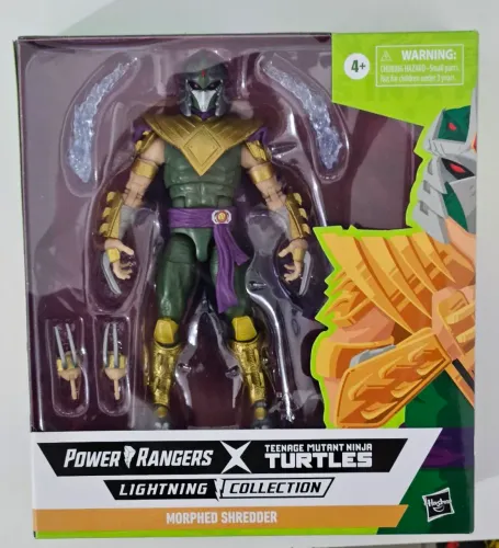 Morphed Shredder Lightning collection Hasbro action figure tmnt power rangers