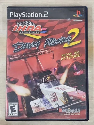 Jogo original de play 2 IHRA Drag Racing 2 