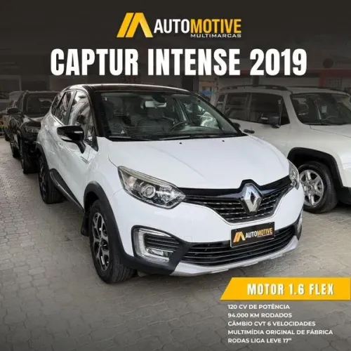 Renault Captur Intense 1.6 16V Flex 5P Aut. 2019