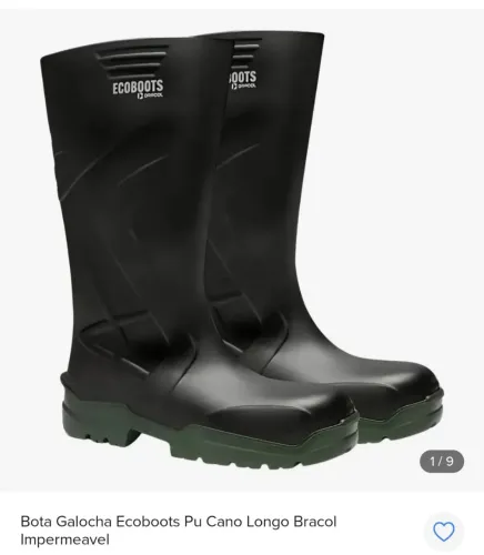 Bota ecoboots cano longo