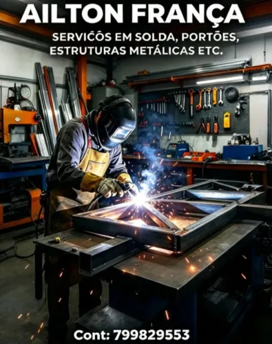 Serviço de solda e caldeira,