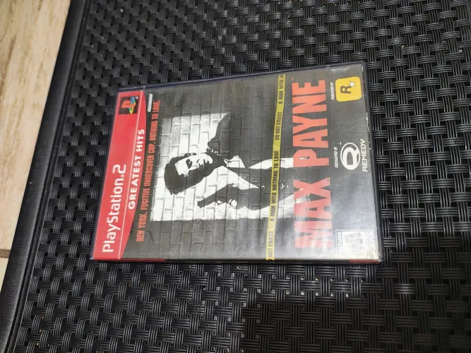 Max Payne Original PS2 completo com manual.