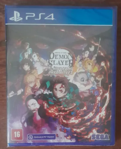 Demon Slayer The Hinokami Chronicles Jogo Ps4 Mídia Física Novo Lacrado