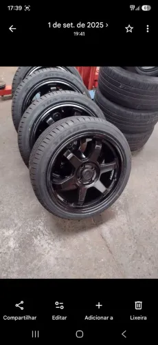 Rodas aro 17x8 furacao 4x100