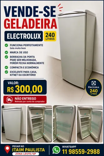 Geladeira Electrolux