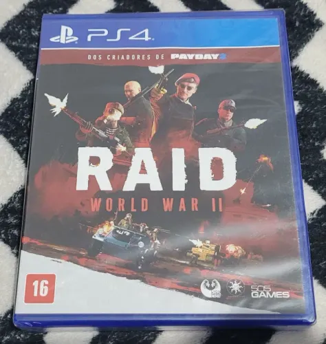 Jogo Raid World War 2 Original Lacrado para PS4 Playstation 4