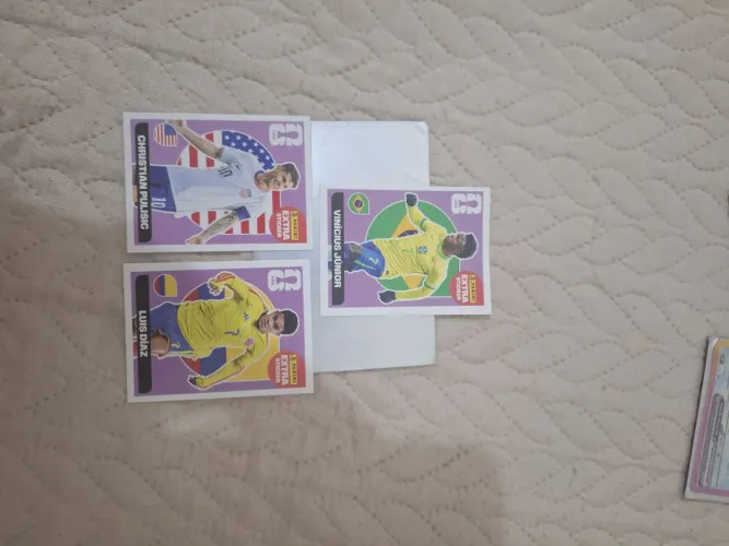 FIGURINHAS EXTRAS DA COPA DE 2026
