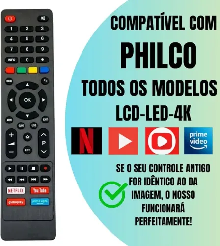 Controles de tv