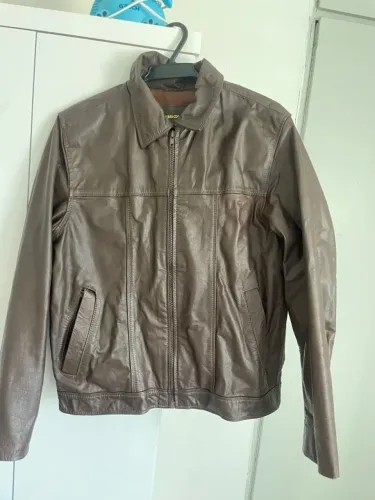 Jaqueta 100% couro Emporio Colombo 