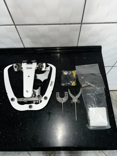 Articulador semi ajustável 4000-S com arco, plano de camper e suporte garfo- Bio Art