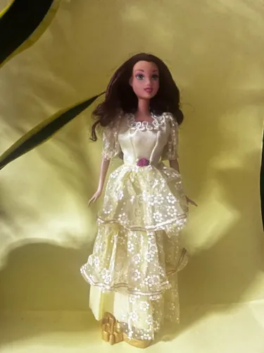 Boneca Bela e a Fera original com sons ano  1999