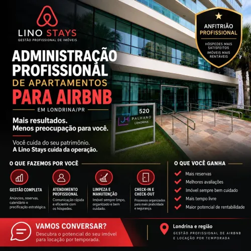 Cuido do seu Airbnb | Gestão profissional