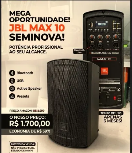 Vendo JBL Max 10