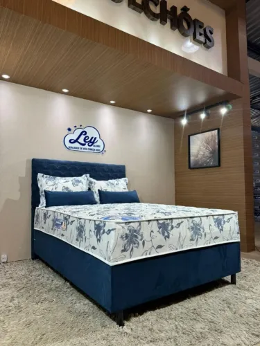 Cama casal molas ensacadas
