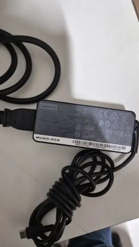 Carregador tipo c lenovo