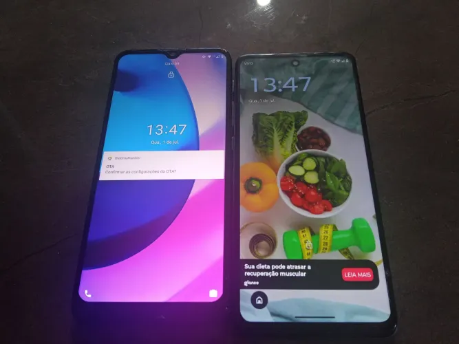 celular 1 moto E e um moto g 14 funcionando perfeitamente