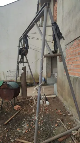Pórtico e Talha para 1,5 T
