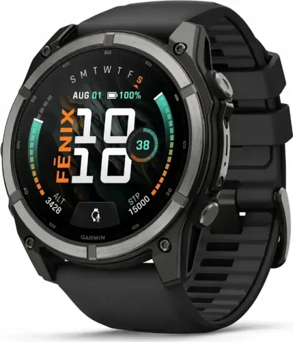 Garmin Fenix 9 Amoled Carbon Gray Lançamento Lacrado
