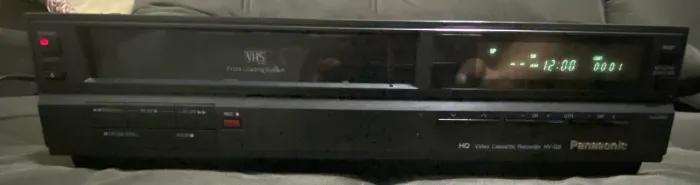 Clássico renomado vídeo cassete Panasonic G9 DEFEITO