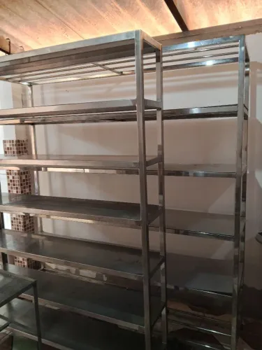 Lote 2 Prateleiras inox, ideal para frigorífico, restaurante, padaria