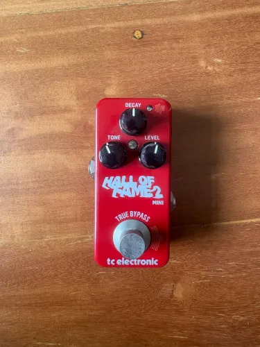 Pedal tc eletronic hall of fame mini 2