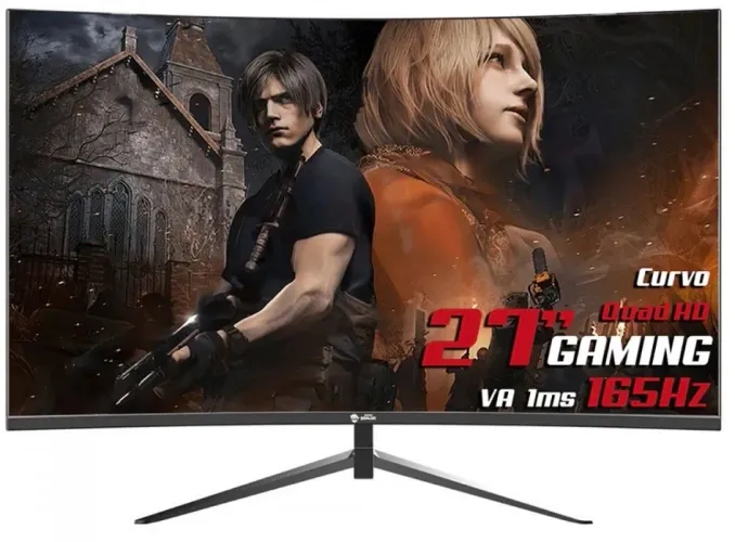 Monitor curvo 27 QHD 1ms 165Hz