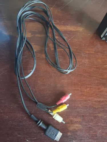 Cabo AV original PlayStation 1, 2 e 3