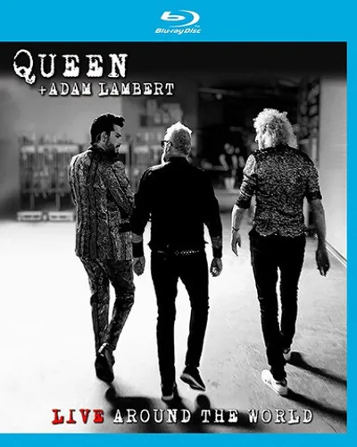 Blu ray Queen + Adam Lambert - Live Around the World (Autorado)
