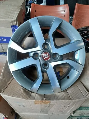 Rodas Aro 14 Fiat Mobi Novas(BASE DE TROCA)