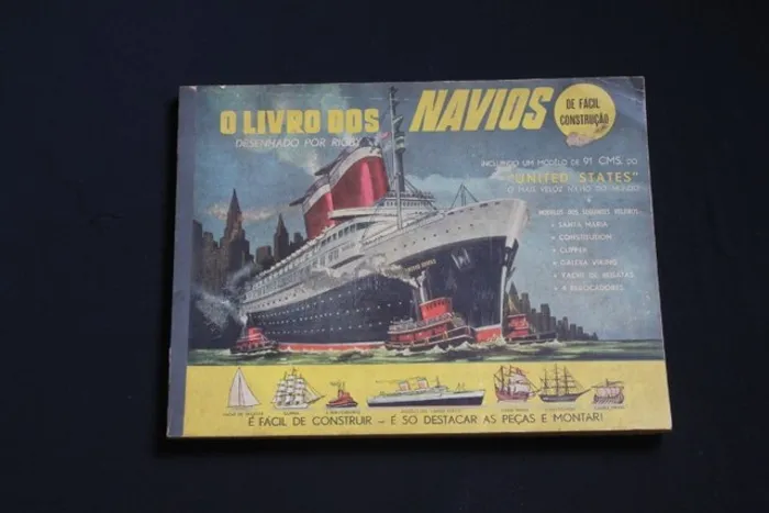 O Livro Dos Navios Desenhado Por Rigby Brinquedo Antigo