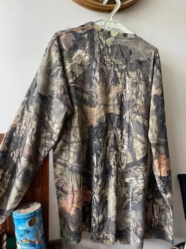 Camisa manga longa caça e pesca , extra large