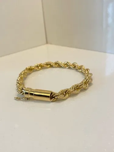 Pulseira em ouro 18k 750 15 gramas