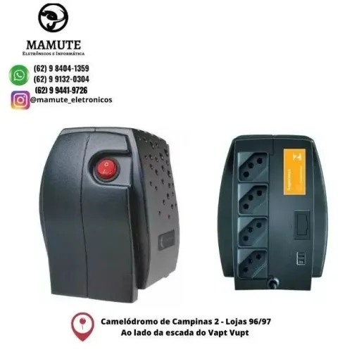 Estabilizador Pc Tv 4 Tomadas 500va - Bivolt